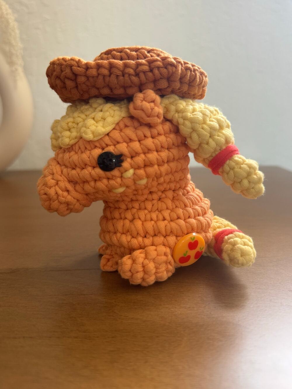 *Pre-made Plushie* The Woobles Hasbro My Little Pony Applejack Plushie (mod)